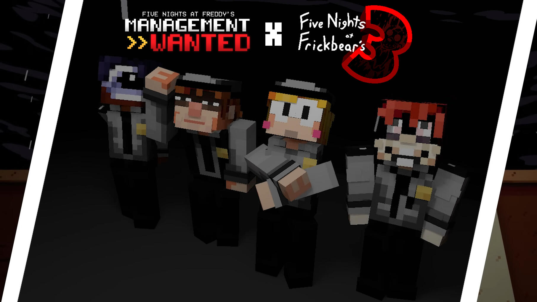 Management Wanted x Frickbears 3 Cover Art
